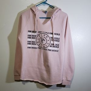 Aa Pink/ Buckle hoodie
